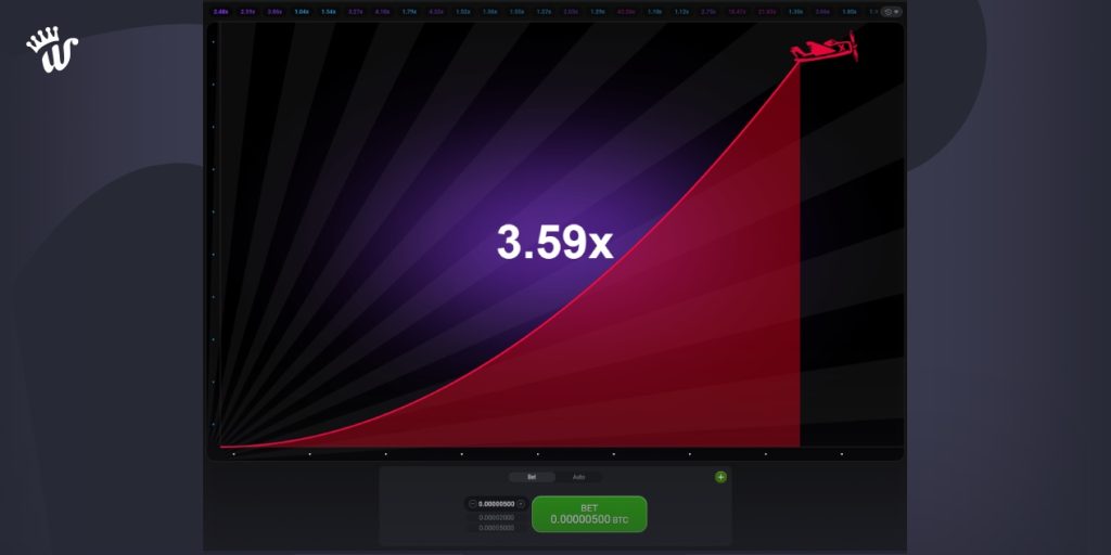 Aviator casino game graph
