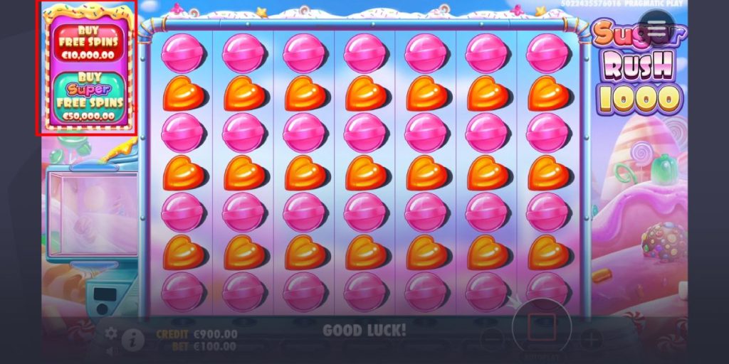 Buy Free Spins Screenshot